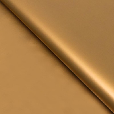 Бумага упаковочная перламутровая, золотая, 50*70 см, (2 листа)