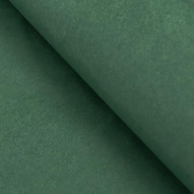 Бумага упаковочная тишью "Темно-зеленый", 50*66 см, (10 листов)