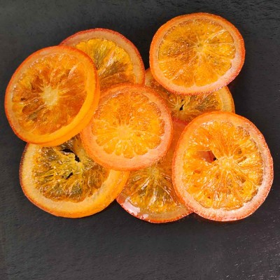 Цукаты-апельсиновые дольки, (100 г)