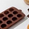 Форма для шоколада 15 ячеек 22х10х1,5 см (2,8х2,2 см) "Шоколадное удовольствие" цвет
