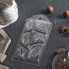 Форма для шоколада "Какао дольки" 7х15х1 см