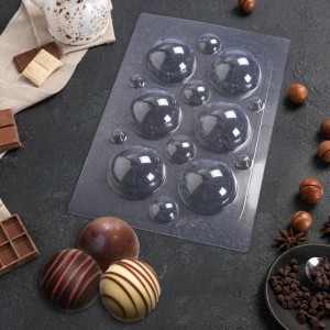 Форма для шоколада "Сферы 60 мм" 