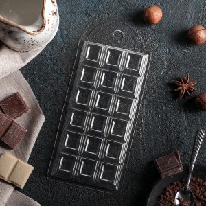 Форма для шоколада "Шоколад Традиционный" 7х15х1см