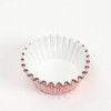 Форма для выпечки круглая, 3,5*2см розовый металлик