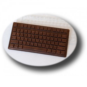 Форма пластиковая для шоколада "Клавиатура"
