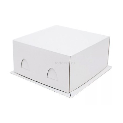 К11 Короб картонный белый 210*210*100мм Хром-Эрзац