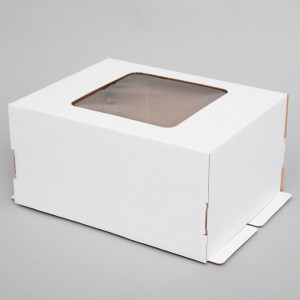 К8/2 Короб картонный белый с окном 600*400*200мм