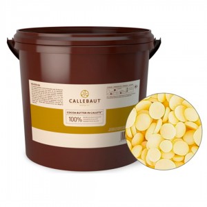 Какао-масло "Callebaut" каллеты, (3 кг)