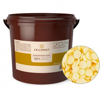 Какао-масло "Callebaut" каллеты, (3 кг)