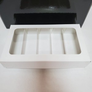 Коробка для эклеров и эскимо 240*140*50 мм, белая