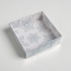 Коробка для кондитерских изделий Let it Snow, 12 × 12 × 3 см