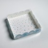 Коробка для кондитерских изделий с PVC крышкой «Морозное утро», 13 х 13 х 3 см
