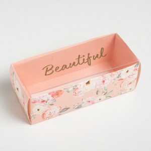 Коробка для сладостей "Beautiful", 14,5 х 5 х 6 см   
