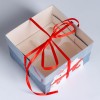 Коробка на 4 капкейка с пластиковой крышкой «Любви», 16 × 16 × 10 см