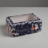 Коробка на 6 капкейков с окном «Волшебного Нового Года» (Щелкунчик) 25 х 17 х 10 см