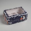 Коробка на 6 капкейков с окном «Волшебного Нового Года» (Щелкунчик) 25 х 17 х 10 см