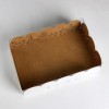 Коробка подарочная с PVC-крышкой «Крафт», 20 × 30 × 8 см