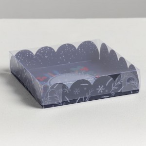 Коробка с PVC крышкой «Время чудес», 13×13×3см
