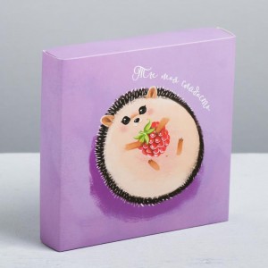 Коробка с ячейками для конфет «Моей сладенькой», 14 × 14 × 3 см 