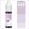Краситель гелевый "Art Color" Pro 2645 (665) Пыльная сирень, (15 мл)