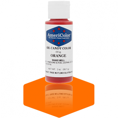 Краситель гелевый жирорастворимый "AmeriColor" Orange (Америколор Оранжевый) 56 г