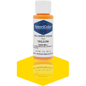 Краситель гелевый жирорастворимый "AmeriColor" Yellow CC07 (Америколор Желтый) 56 г