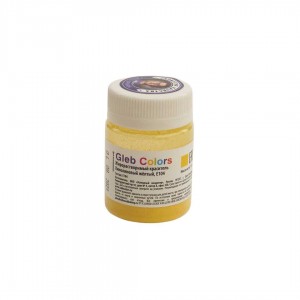 Краситель сухой жирорастворимый Gleb Colors E104 (Хинолиновый жёлтый) 10 г