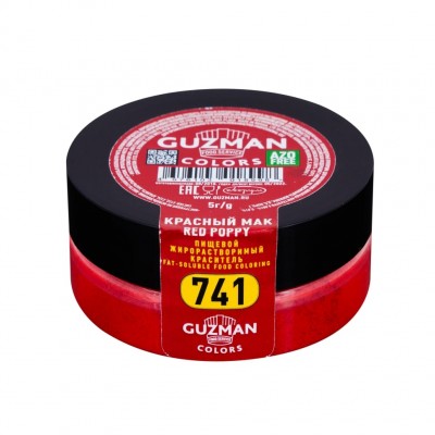Краситель жирорастворимый Guzman (Красный мак) 5 г