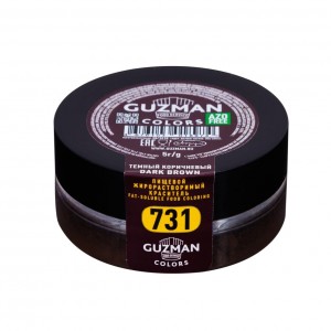 Краситель жирорастворимый Guzman (Темный коричневый) 5 г