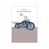 Открытка "С Днём Рождения! Мотоцикл", 121х183 см