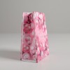 Пакет ламинированный вертикальный «Розовые шарики», S 12 × 15 × 5.5 см