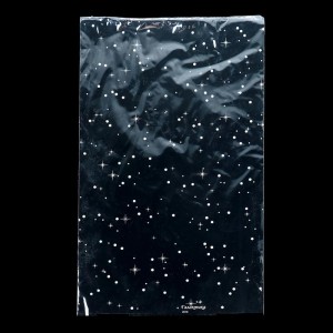 Пакет подарочный "Галактика" 20х35см, однотонный рисунок