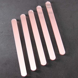 Палочки акриловые для эскимо 11 см (розовое золото) 10 шт.