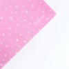 Плёнка тишью влагостойкая «Люблю», розовая, 0.6 x 10 м 