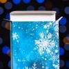 Подарочная коробка под плитку шоколада с окном "Снежинки", 17,1 х 8 х 1,4 см    