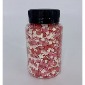 Посыпка "Сердечки красно-бело-розовые"(мини), 750 г