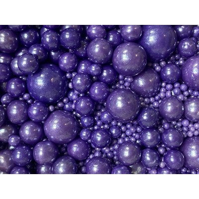 Посыпка "ТортДеко" Фиолетовая пудра, d=2-10мм, (150 г)