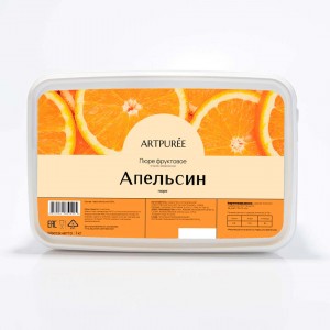Пюре замороженное "ARTPUREE" Апельсин, (1 кг)