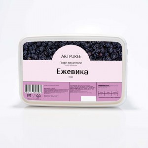Пюре замороженное "ARTPUREE" Ежевика, (0,25 кг)