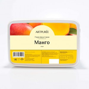 Пюре замороженное "ARTPUREE" Манго, (0,25 кг)