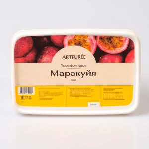 Пюре замороженное "ARTPUREE" Маракуйя, (1 кг)