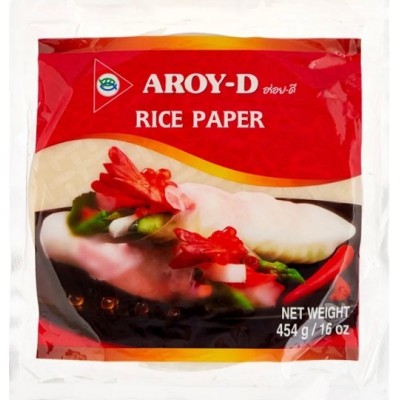 Рисовая бумага "Aroy-D" круглая 22 см (454 г)