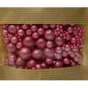 Рисовые шарики в глазури, микс "Роза", 100 г