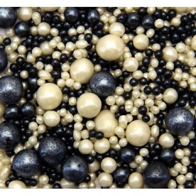 Рисовые шарики в глазури "Черное - белое", 100 г