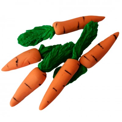 Сахарные фигурки "Морковка"