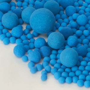 Сахарные шарики неоновые "Art of Paints" синий микс, 100 г