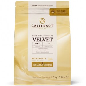 Шоколад белый "Callebaut" Velvet 32%, каллеты, (1 кг)