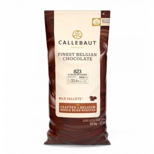 Шоколад молочный "Callebaut" 33,6%, каллеты, 10 кг