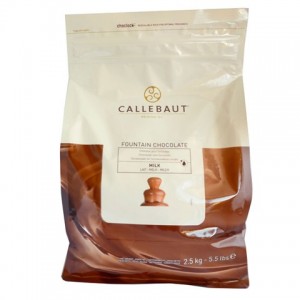 Шоколад молочный "Callebaut" для фонтанов, (2,5кг)