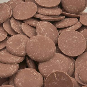 Шоколад молочный "GP" 40% БЕЗ САХАРА, диски (1 кг)